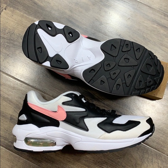 W NIKE AIR MAX2 LIGHT white/bleached coral-black - Picture 2 of 16